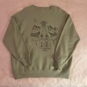American Eagle Oversized Crewneck